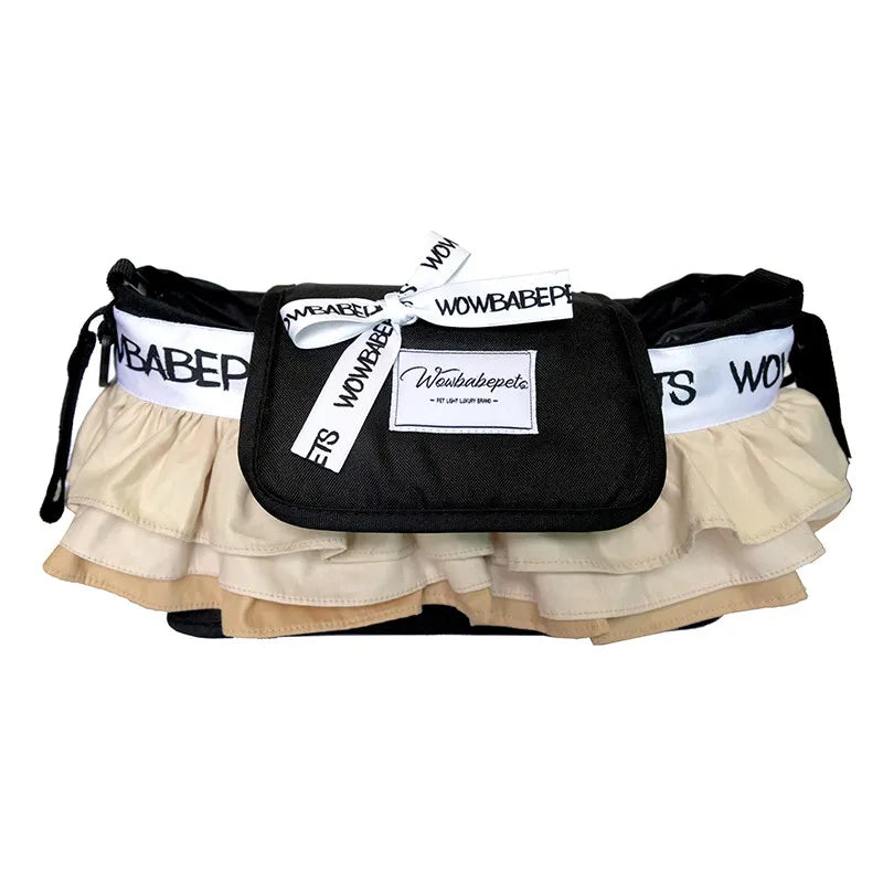Universal Dog Stroller Organizer, Large Pet Stroller Caddy Fits Most Strollers