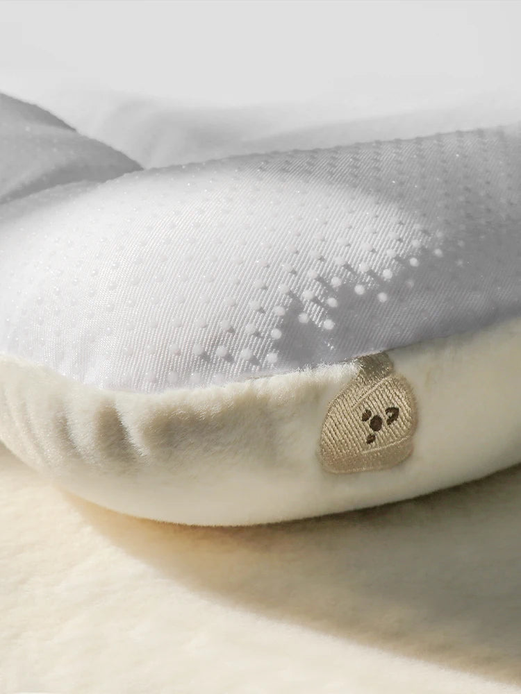 Fleece Blanket Pillow Cushion Set for Dogs,Puppy Sleeping Set 3pcs