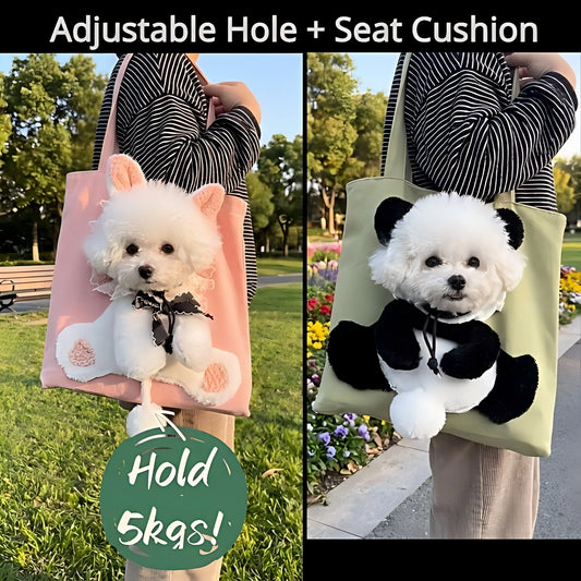 Sling Dog Carriers,Ultra-Cute & Secure Pet Outing Tote Bag