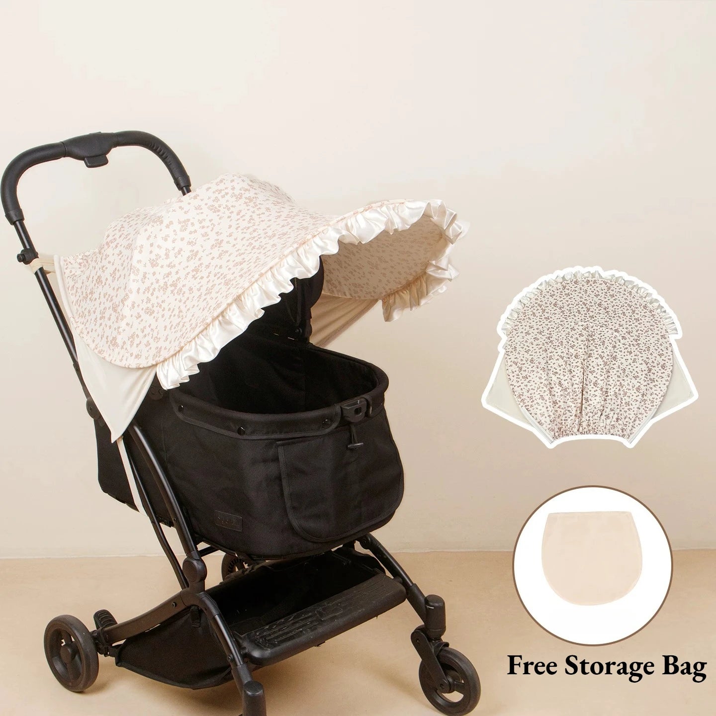 Detachable Pet Stroller Sunshade