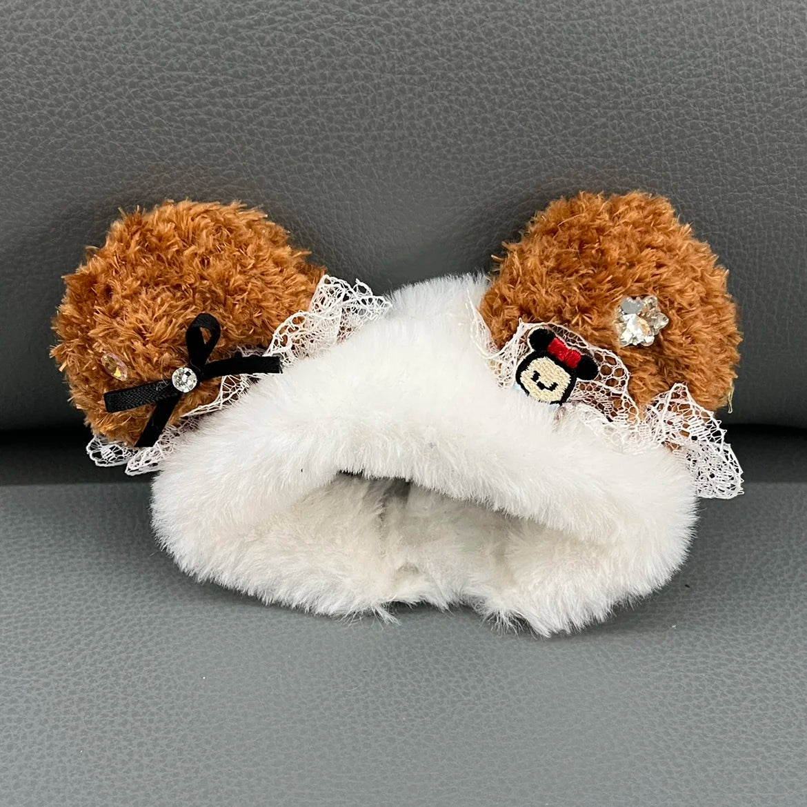 Handmade Cute Dog Head Decoration,Cute Hat