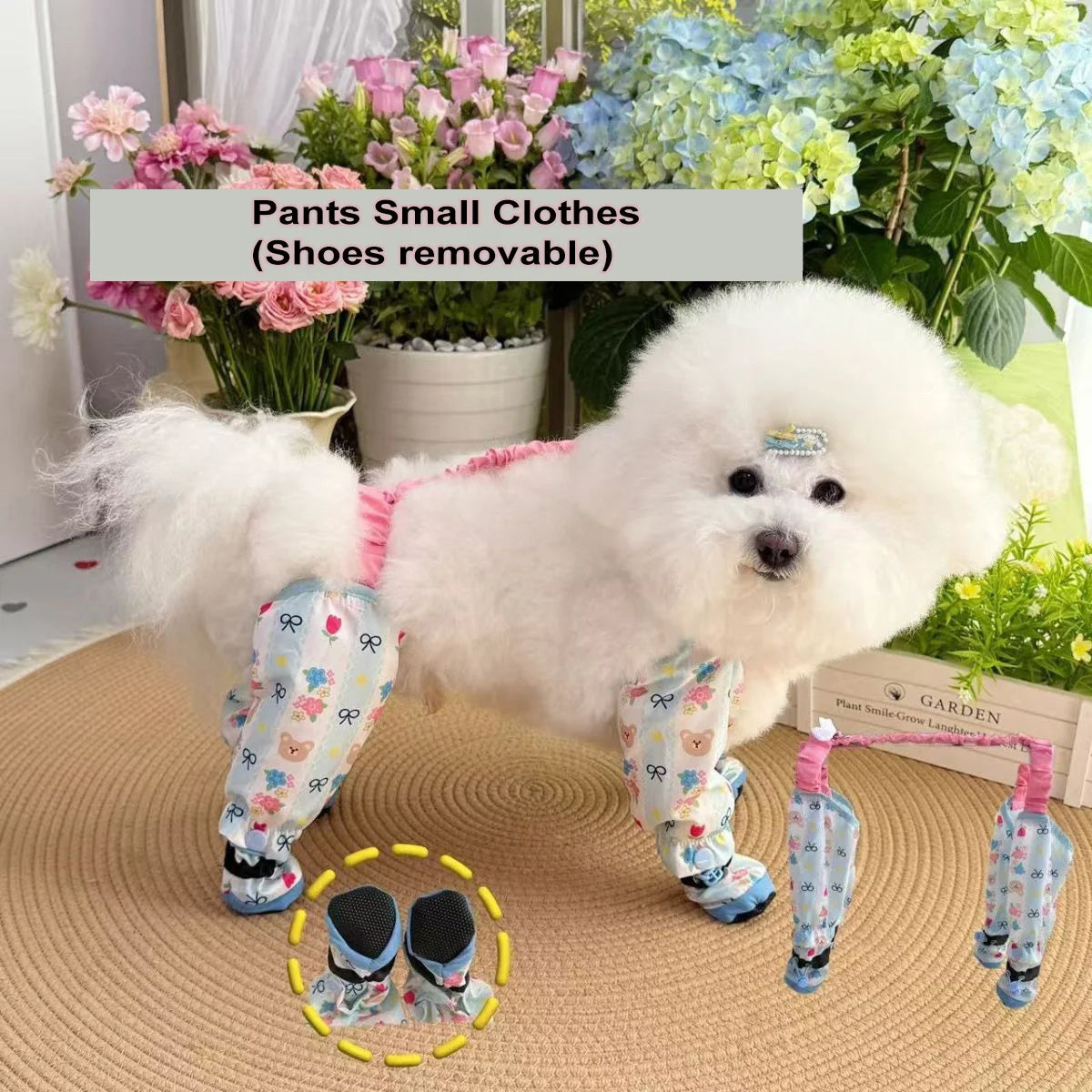 Dog Leg Dirt Covers,Dust-proof Four Legged Pants