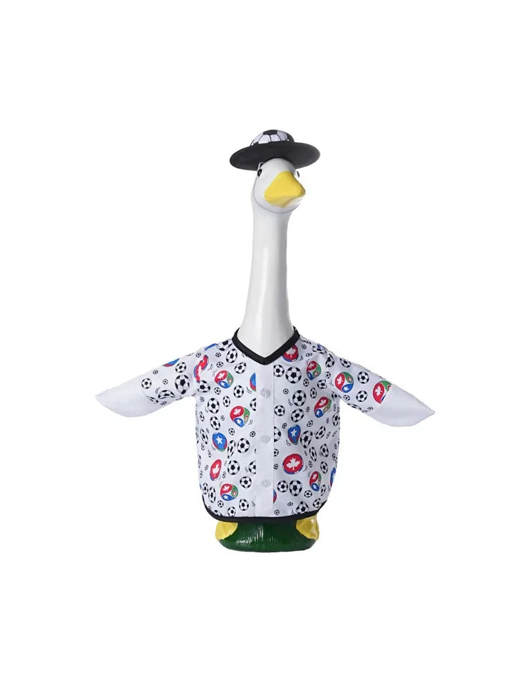World Soccer Cup Porch Goose Outfits, Soccer Costume Garden 23" Goose