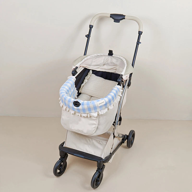 Summer Dog Stroller Cover,Magnetic attraction Front Cover
