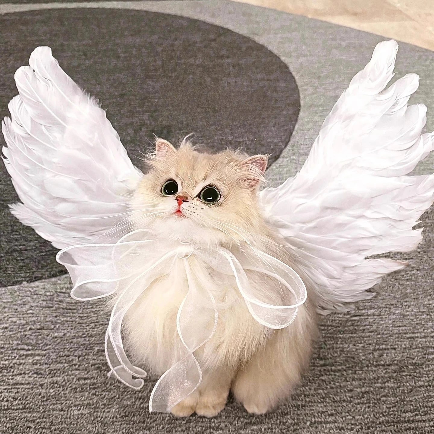 Pet Cat Wing Accessories,Simulated Feather Wings