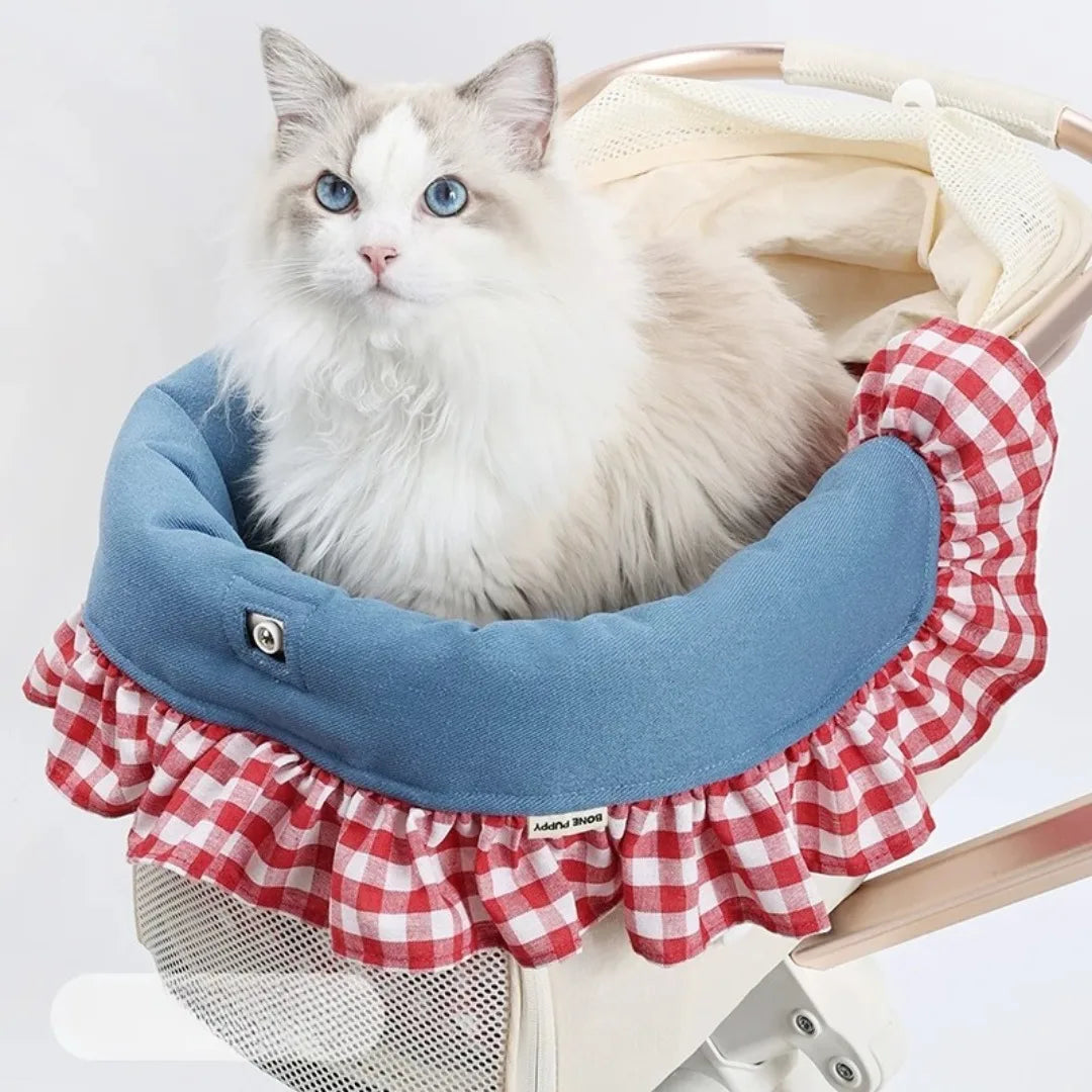 3-Piece Premium Pet Stroller Cushion Set