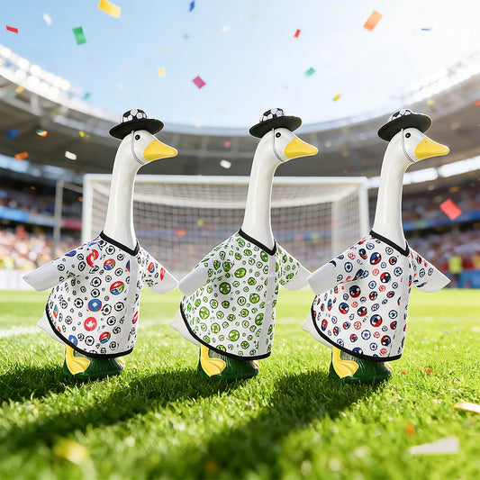 World Soccer Cup Porch Goose Outfits, Soccer Costume Garden 23" Goose