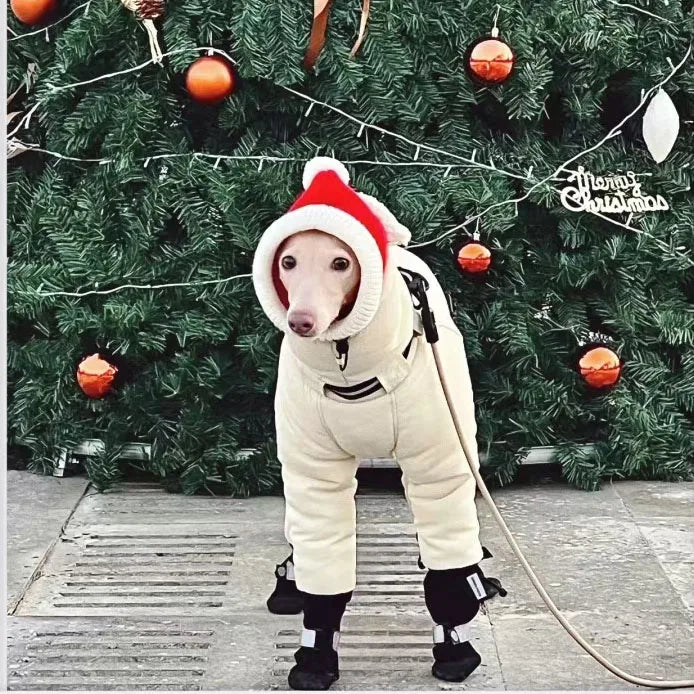 Winter Dog Jacket,Thickened Warm Outfits Greyhound Whippet