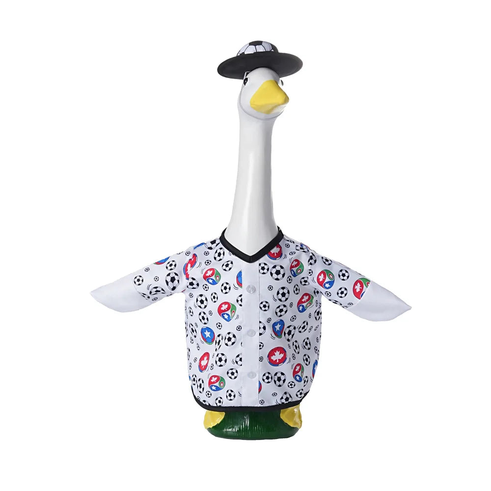 World Soccer Cup Porch Goose Outfits, Soccer Costume Garden 23" Goose