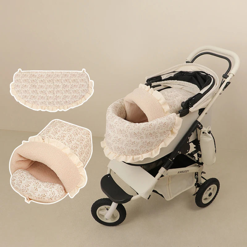 Bed Mattress for Dog Stroller,Warm Winter Plush Sleeping Bag for Dog