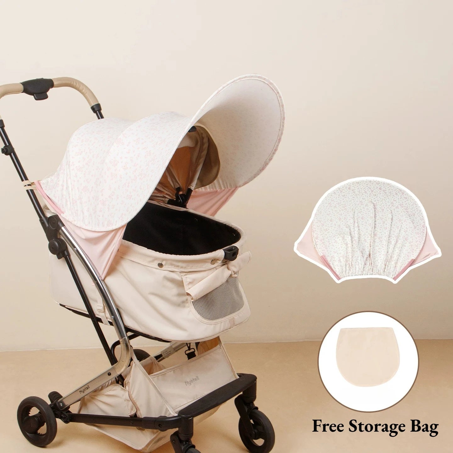 Detachable Pet Stroller Sunshade