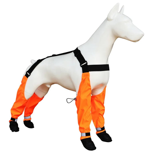Dog Suspender Boots ,Anti-Slip&Fall Waterproof Dog Shoes