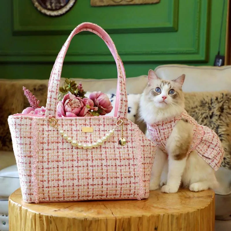Elegant Dog Tote Bag,Carrier For Puppy