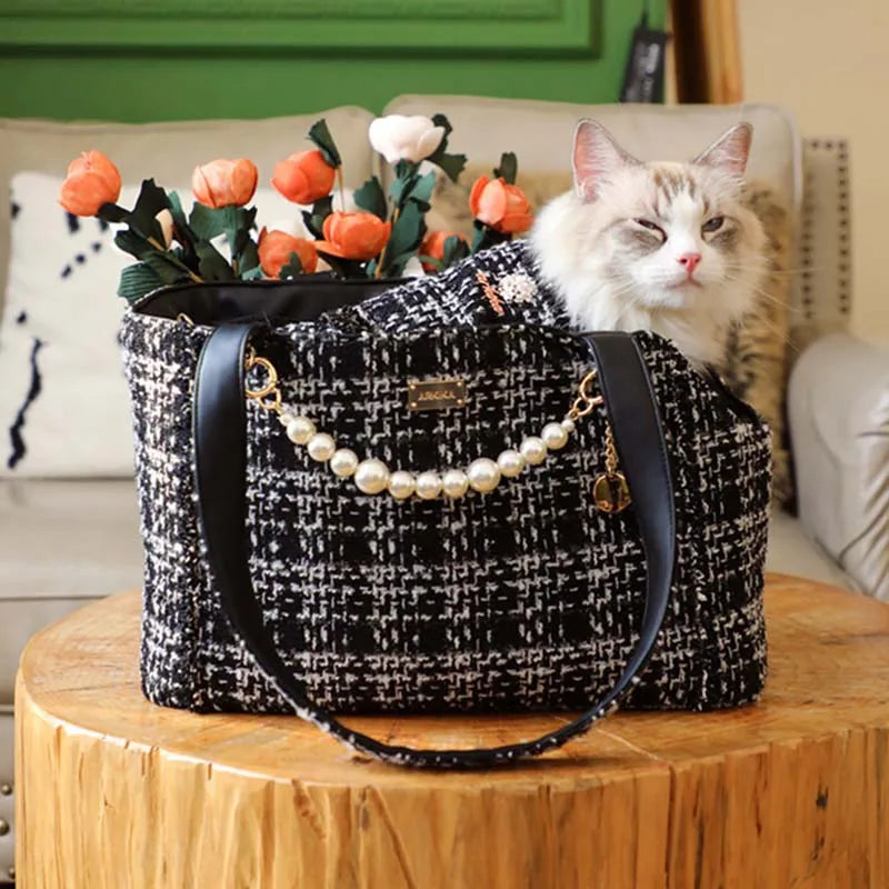 Elegant Dog Tote Bag,Carrier For Puppy