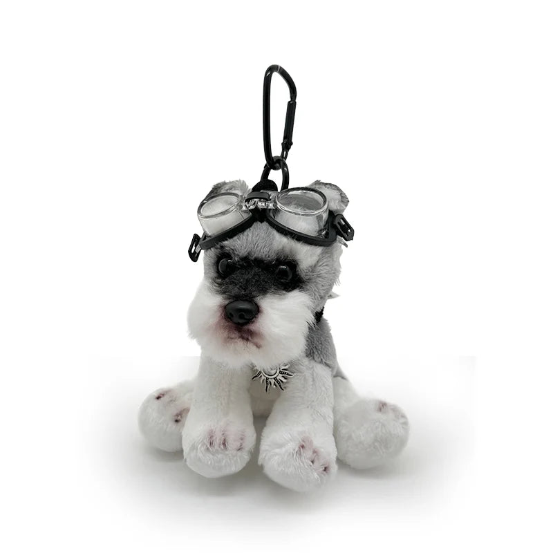 Handmade Dog Gifts ,Schnauzer Plush ornament Special Gifts